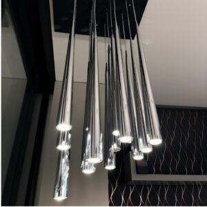 Plafon Chrome - Base Negra